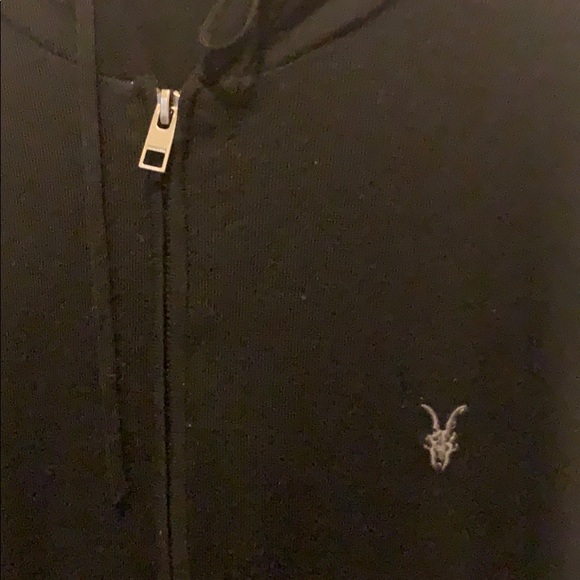 All saints wool zip up hoodie Medium - Picture 3 of 4